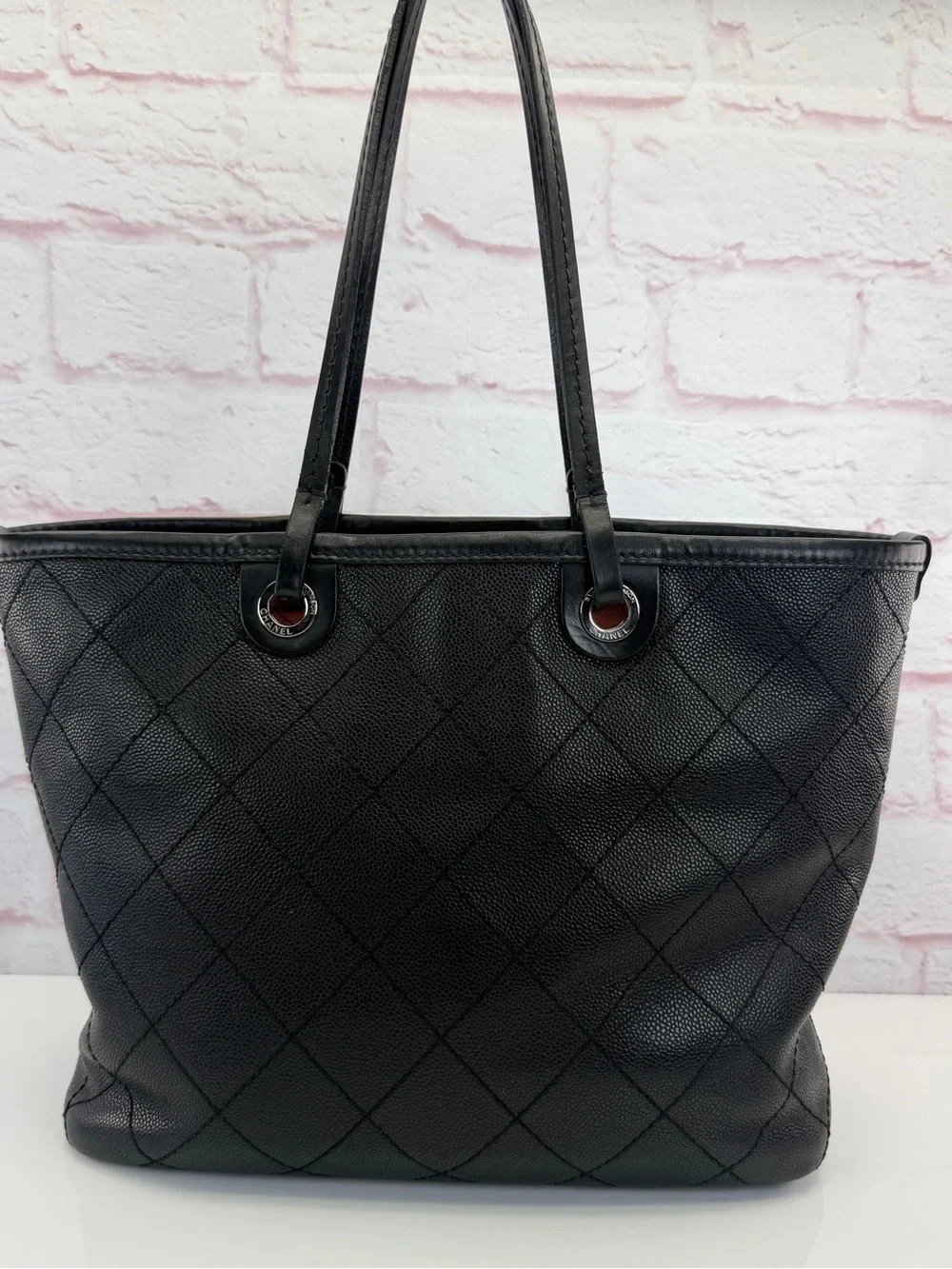 Chanel Caviar Quilted Shopping Fever Tote - Picture 4 of 16